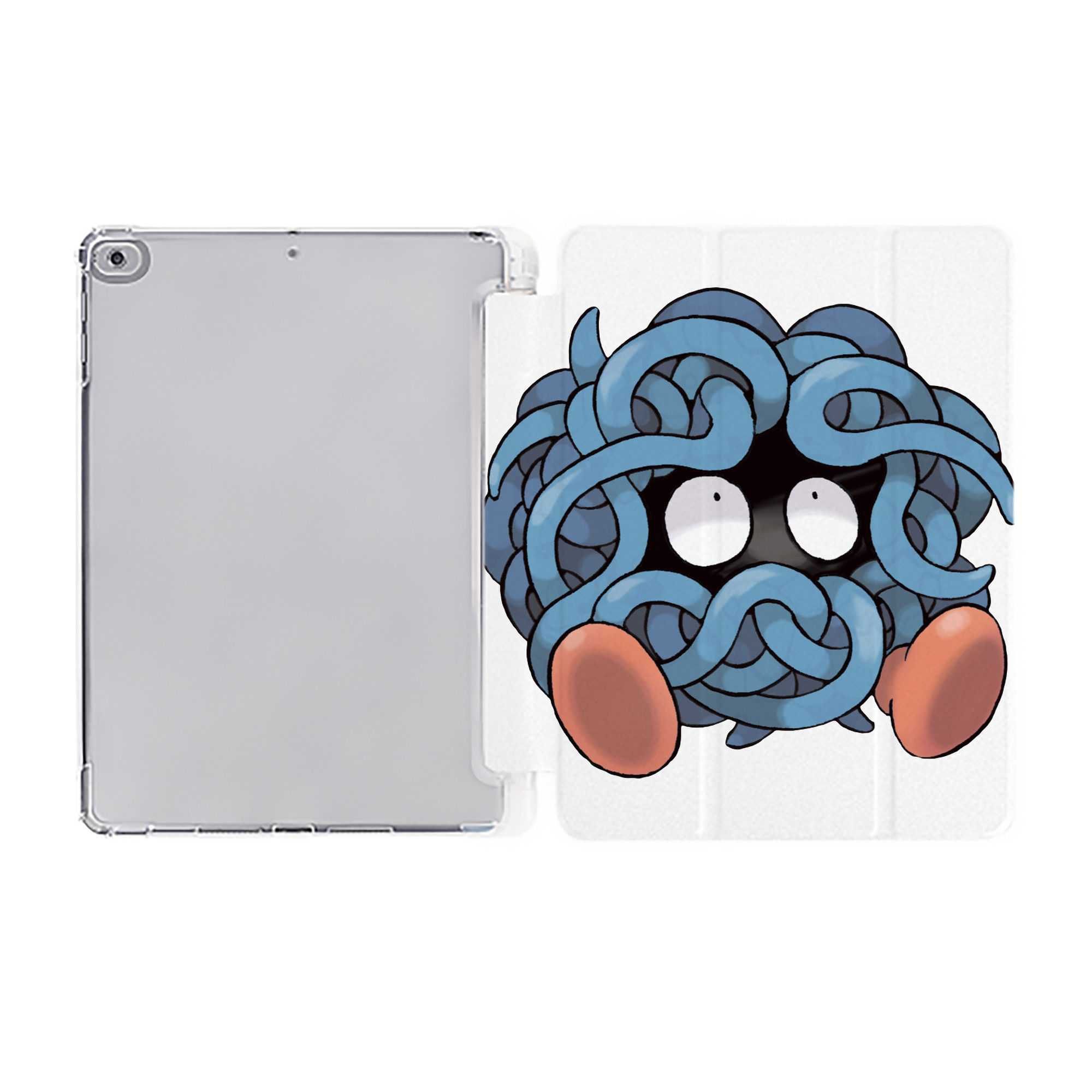 （画像用） ポケットモンスター Pokémon IPad ケース ペン収納付き 三つ折りスタンド PUレザー×シリコン 対応機種9.5/10.5/10.9インチ